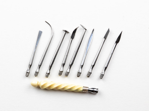 Small Cased Set of Dental Scalers