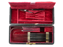 Load image into Gallery viewer, Leather Cased Dissecting Set
