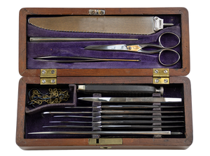 Smaller Boxed Set of Post Mortem tools by Otto & Sons