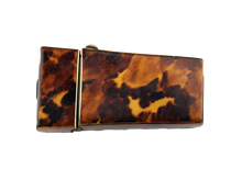 Load image into Gallery viewer, Beautiful Tortoise Shell Lancet Case holding four Lancets
