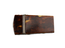 Load image into Gallery viewer, Tortoise Shell Lancet Case Holding Two Lancets
