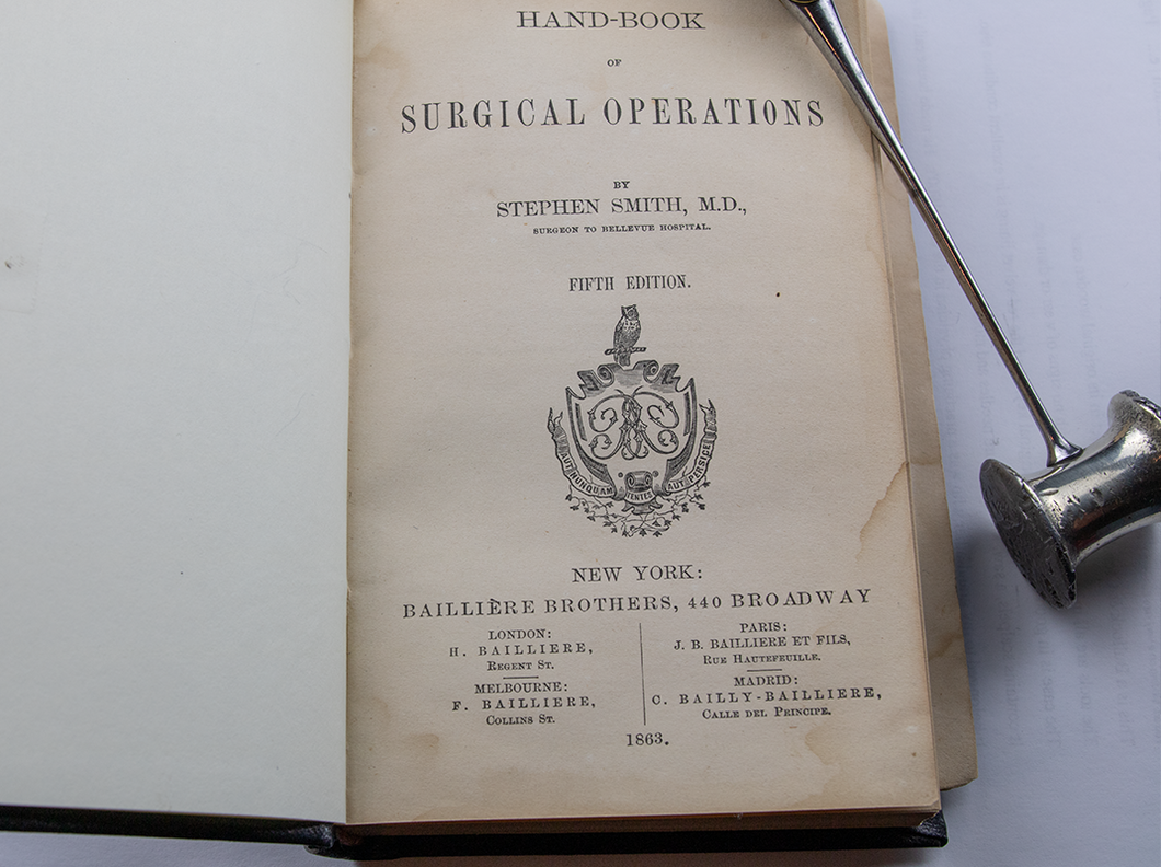 Handbook of Surgical Operations by Stephen Smith