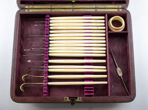 Cased Ophthalmological Instruments by Mon Charriere Robert & Collin
