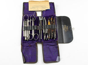 Pocket Set by W. Eyers of NY with Provenance