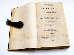 Vol. 1 of Dorseys Surgery 1818 engraved illustrations