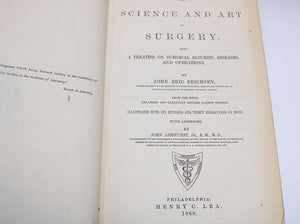 Erichsen's Science and Art of Surgery. 1869