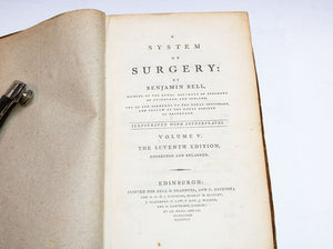 A System of Surgery by Benjamin Bell. 1801