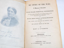 Load image into Gallery viewer, My Story of the War by Mary A. Livermore 1890
