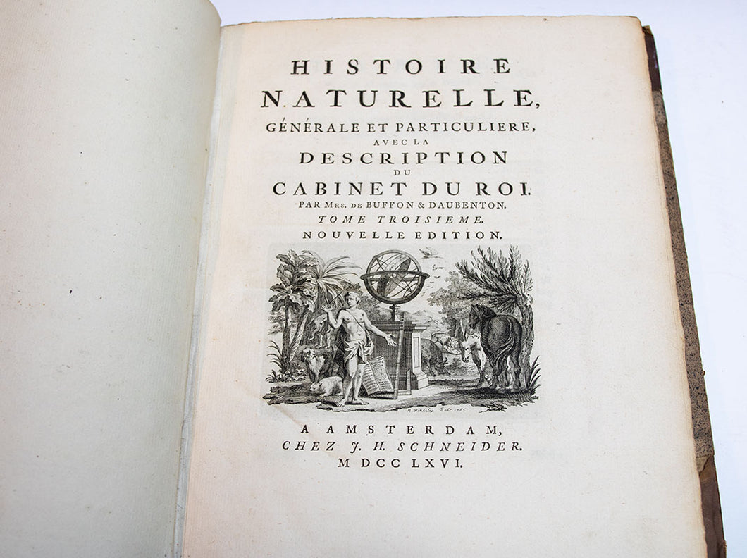 Histoire Naturelle Nouvelle Edition. by Buffon & Daubenton. French. 1766