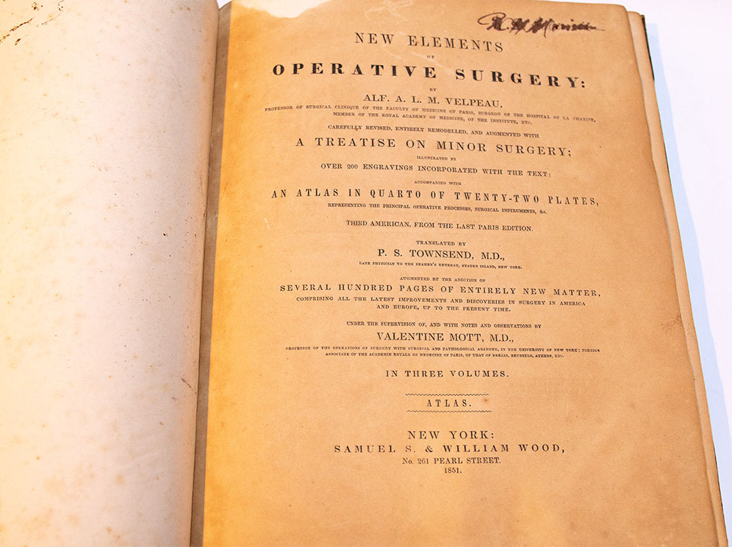 Atlas to Operative Surgery 1851