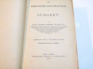 The Principles and Practice of Surgery by Hamilton. 1886
