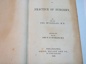 M'Clellan's Surgery 1848