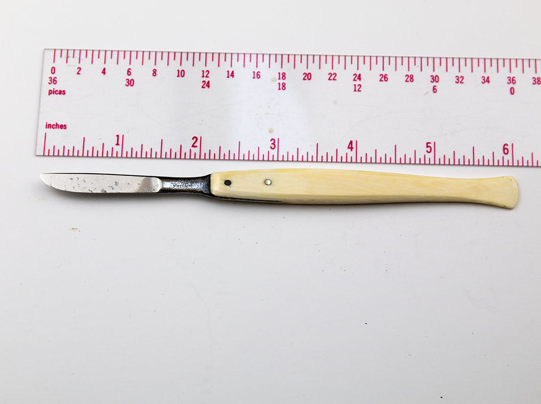 Scalpel with Ivory Handle