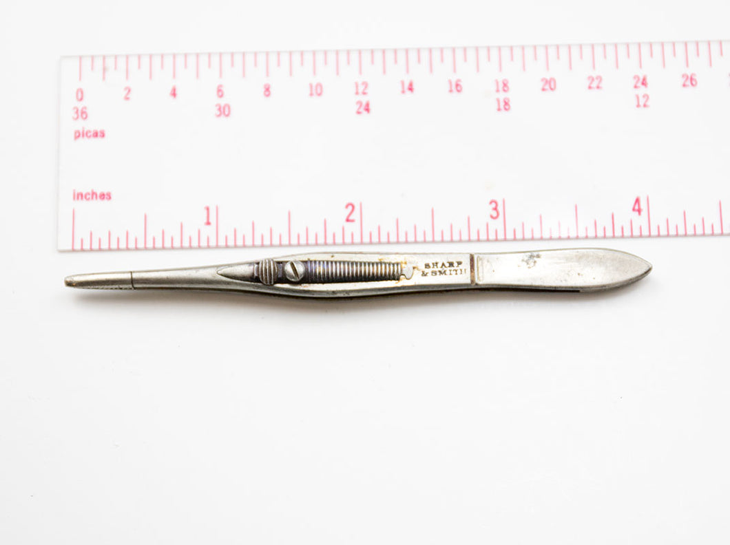 Latching Forcep marked Sharp & Smith