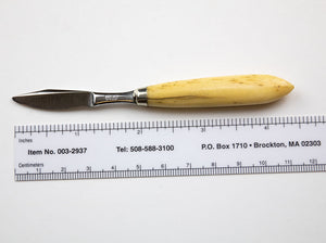 Small Scalpel with Ivory Handle. Marked Kruiius, Germany