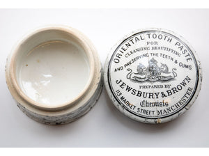 Ceramic Toothpaste container