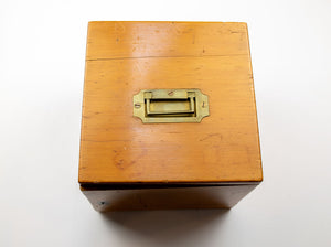 Box Full of Antique Microscope Slides